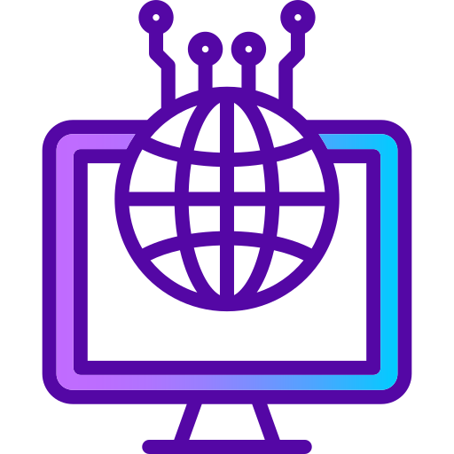 cyberspazio Generic gradient lineal-color icona