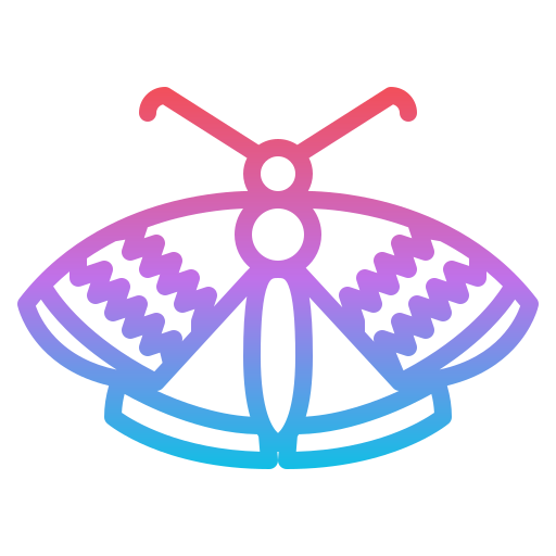 mariposa Generic gradient outline icono