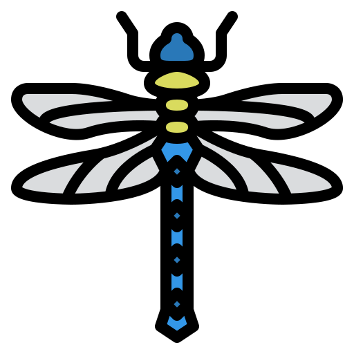 libellule Generic color lineal-color Icône