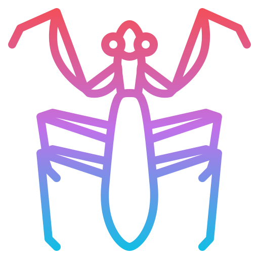 mantis Generic gradient outline icono
