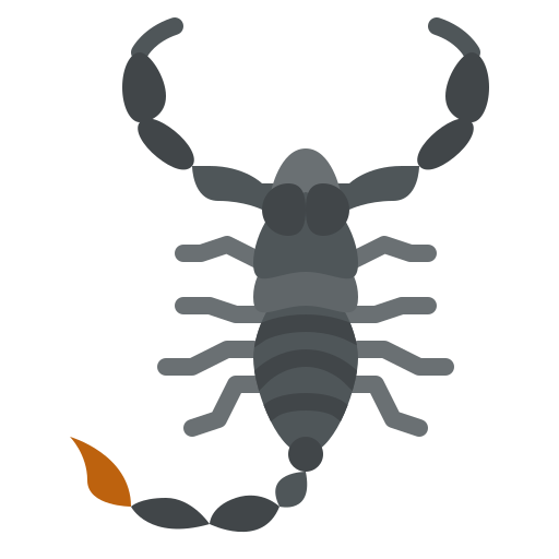 scorpion Generic color fill Icône