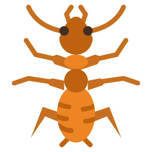 termites Generic color fill Icône