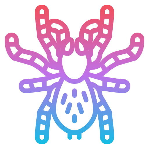 tarantula Generic gradient outline ikona