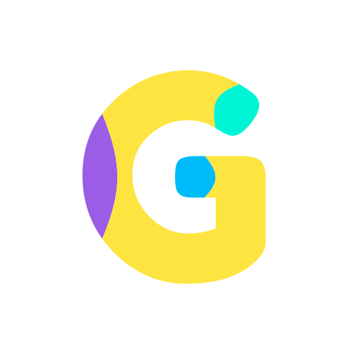 문자 g Generic color fill icon