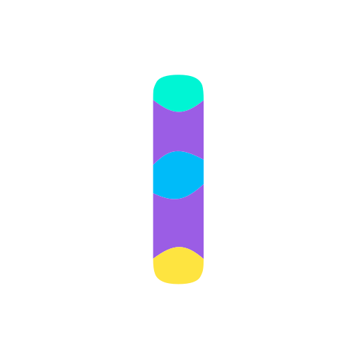 Letter i Generic color fill icon