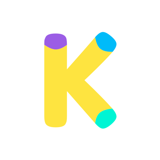 lettre k Generic color fill Icône