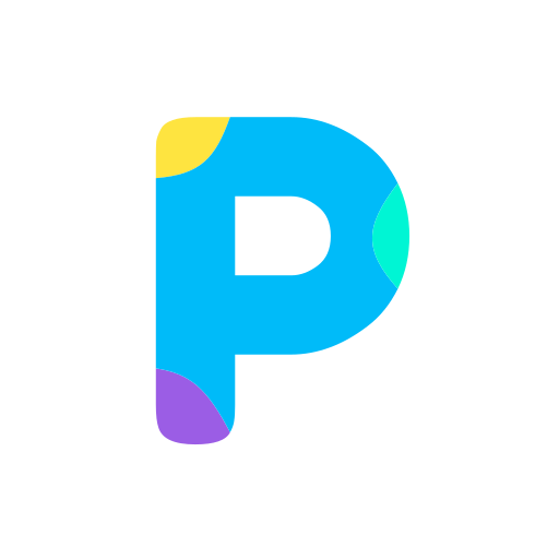 편지 p Generic color fill icon