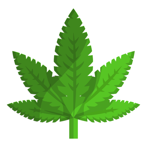 cannabis Generic color fill icona