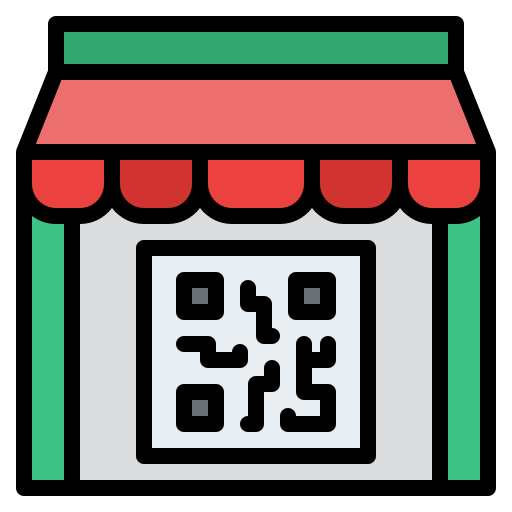 Qr code pay Generic color lineal-color icon