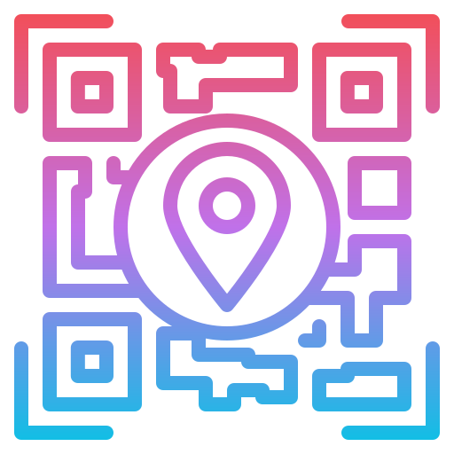 código qr Generic gradient outline Ícone