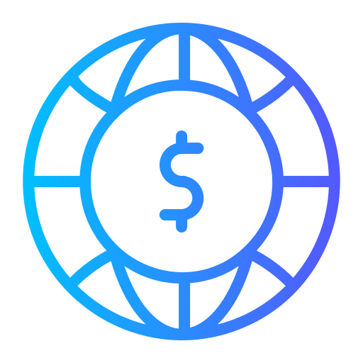 世界経済 Generic gradient outline icon