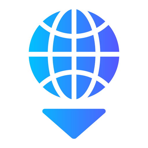 globus Generic gradient fill icon