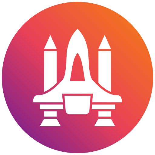 Space ship Generic gradient fill icon