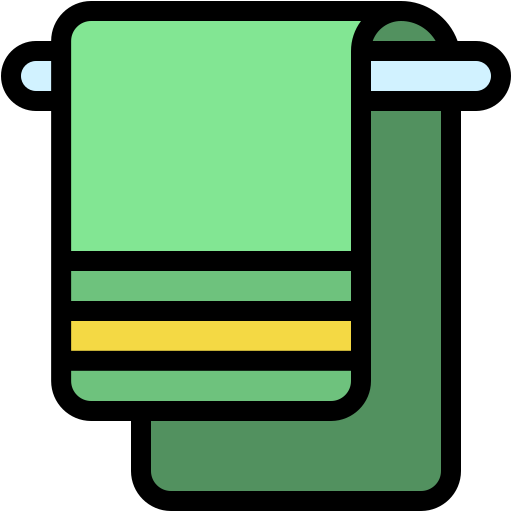 toalla Generic color lineal-color icono