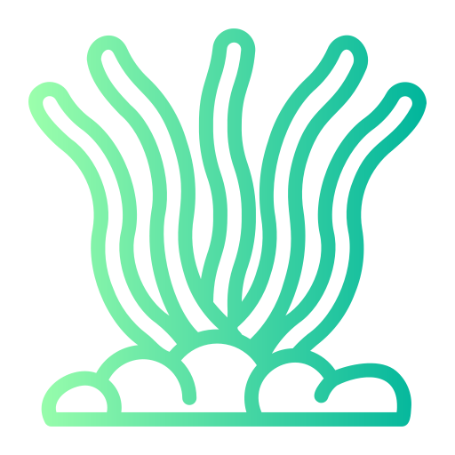 algues Generic gradient outline Icône