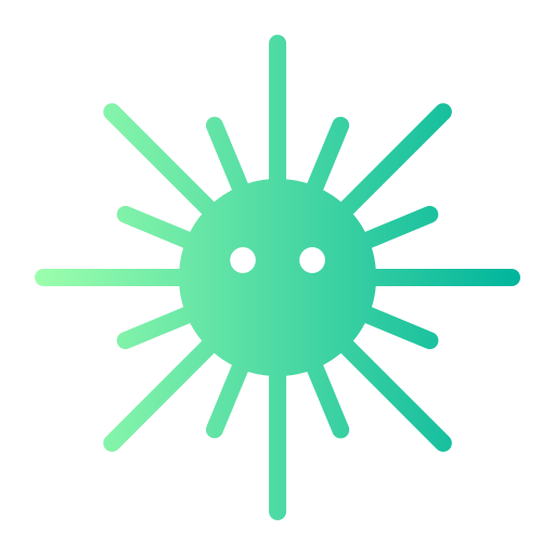 Sea urchin Generic gradient fill icon