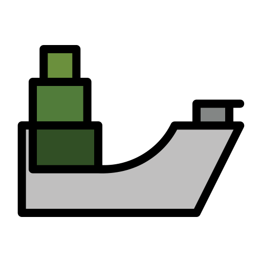Battleship Generic color lineal-color icon