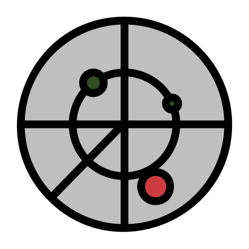 point radar Generic color lineal-color Icône
