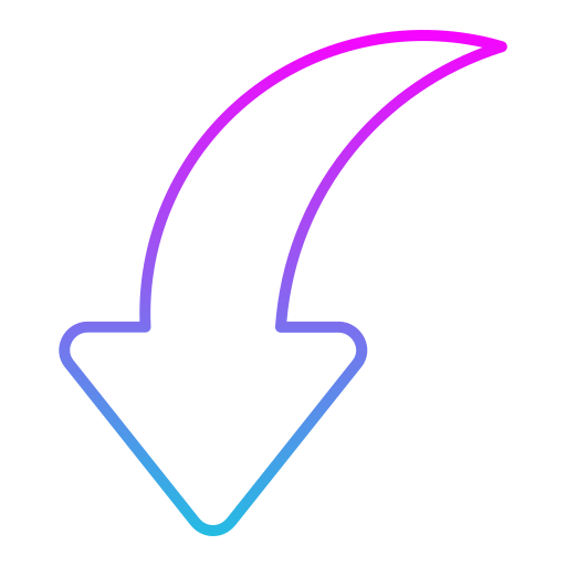 gebogen Generic gradient outline icon