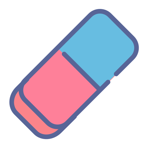 guma Generic color lineal-color ikona