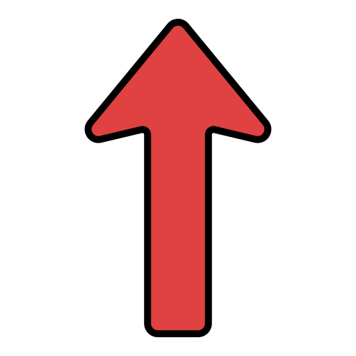 Up arrow Generic color lineal-color icon