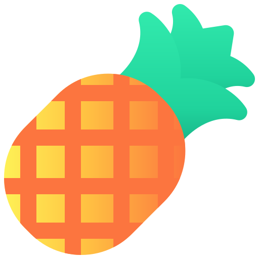 パイナップル Generic gradient fill icon