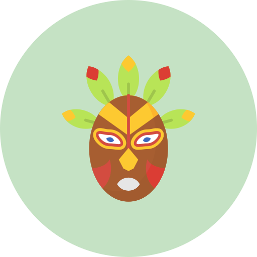 Mask Generic color fill icon