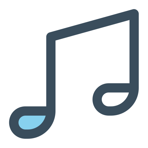 Music Generic color lineal-color icon