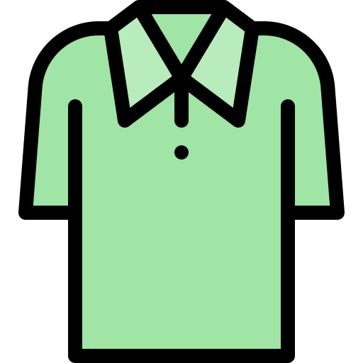 Polo Detailed Rounded Lineal color icon