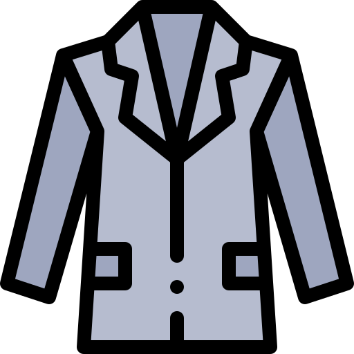 Suit Detailed Rounded Lineal color icon