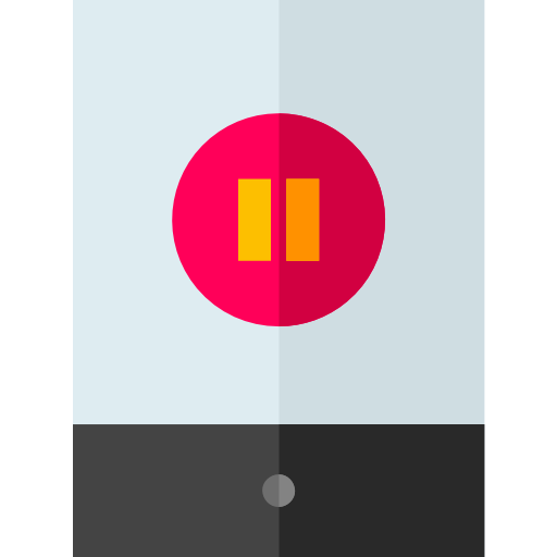 Smartphone Basic Straight Flat icon