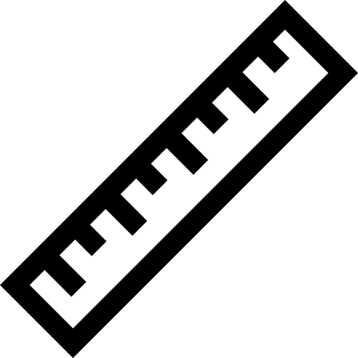 linijka Basic Straight Lineal ikona