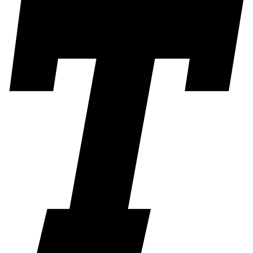 Italic Basic Straight Filled icon