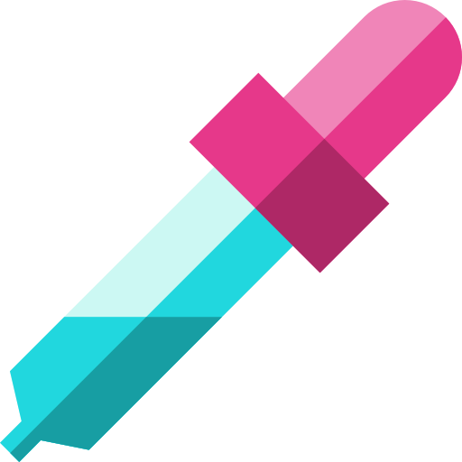 Pipette Basic Straight Flat icon