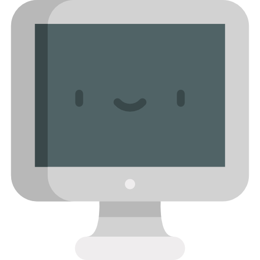 monitor Kawaii Flat icon