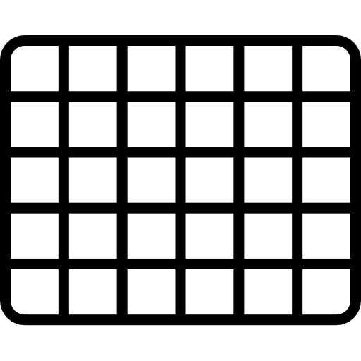 base de corte Kawaii Lineal icono