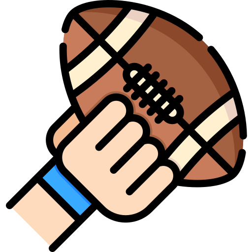 american football Special Lineal color icon