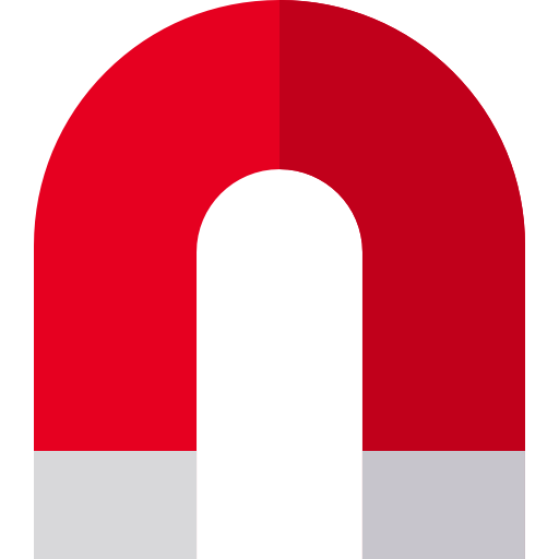 magnet Basic Straight Flat icon
