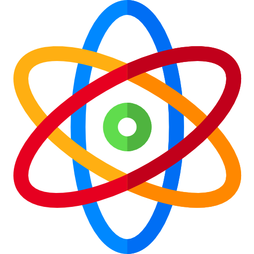 atom Basic Straight Flat icon