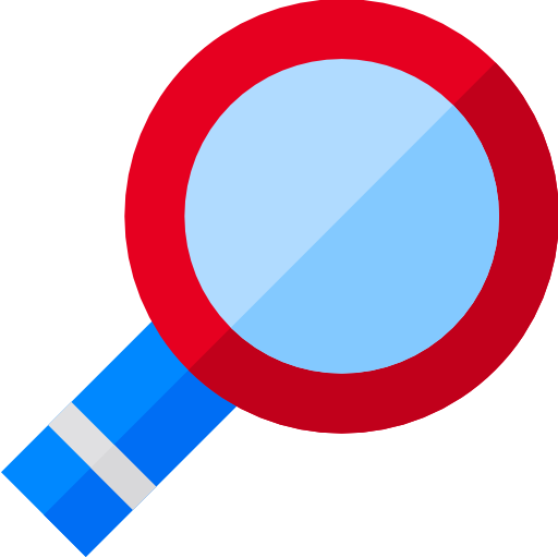 Search Basic Straight Flat icon