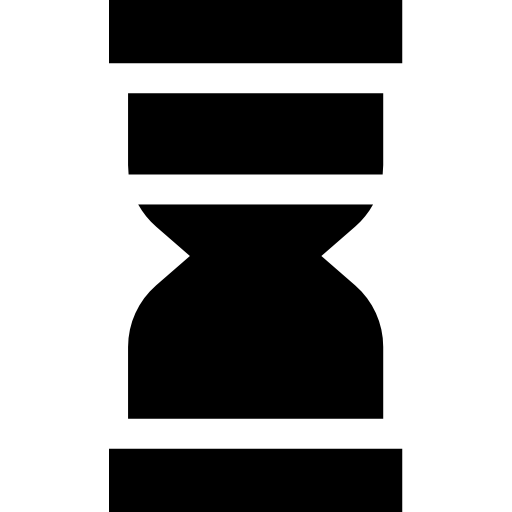 sanduhr Basic Straight Filled icon