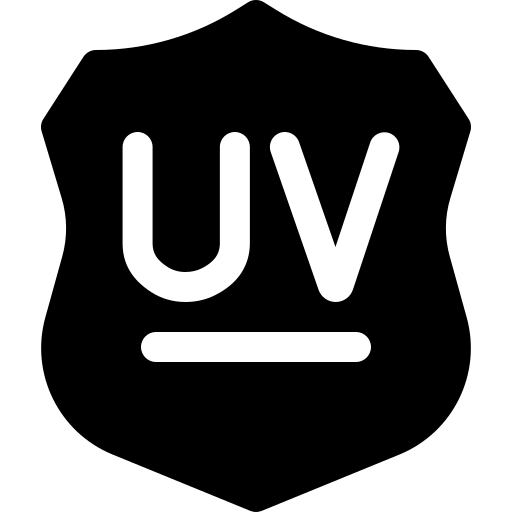 proteção uv Basic Rounded Filled Ícone