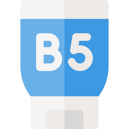 vitamine b5 Basic Rounded Flat Icône