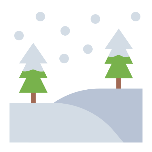 Snow Generic color fill icon