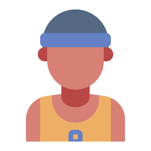 Basketball player Generic color fill icon