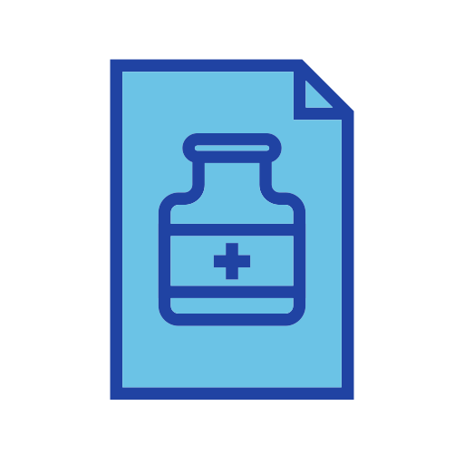 Prescription Generic color lineal-color icon