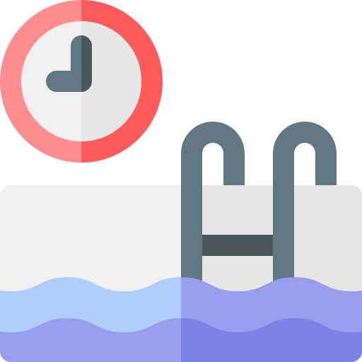 Swimming Basic Rounded Flat icon