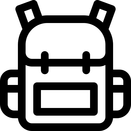 rugzak Basic Rounded Lineal icoon