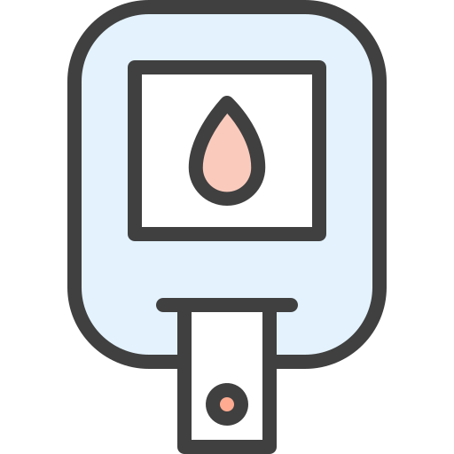 prueba de sangre Generic color lineal-color icono
