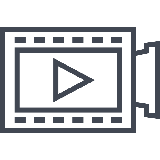 video Generic outline icono
